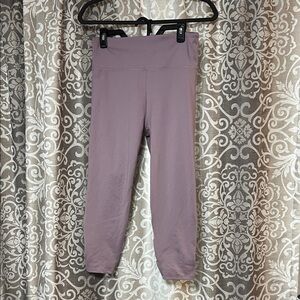 Marika Purple High-Waisted Leggings